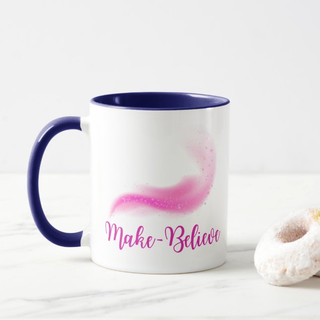 Taza Haz creer tu imaginación (Con donut)