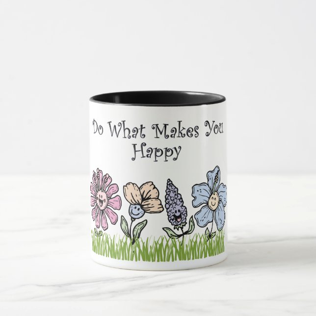 Taza Haz lo que te hace feliz (Centro)