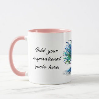 Taza Haz tu propio árbol Inspirador