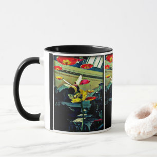 Taza HDR Bee + Flor