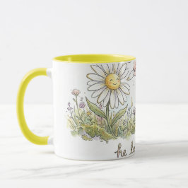 Taza He Loves me - Daisy Love me not Whimsical Combo