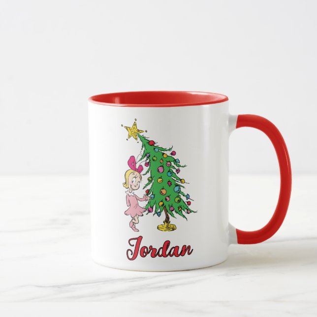 Taza He sido Cindy-Lou quien es bueno | Personalizado (Derecha)
