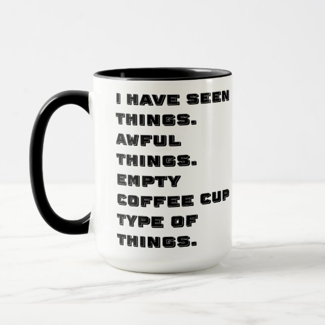 Taza He Visto Cosas Terribles (Izquierda)