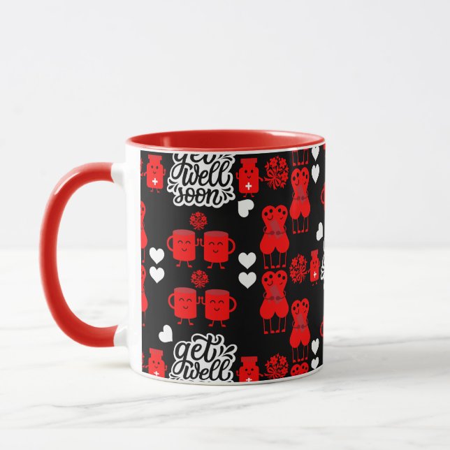 Taza Health Recovery Get Well Soon   (Izquierda)