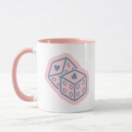 Taza Heart Dice Valentine's day