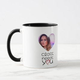 Taza Heart Frame Teacher Appreciation Mug