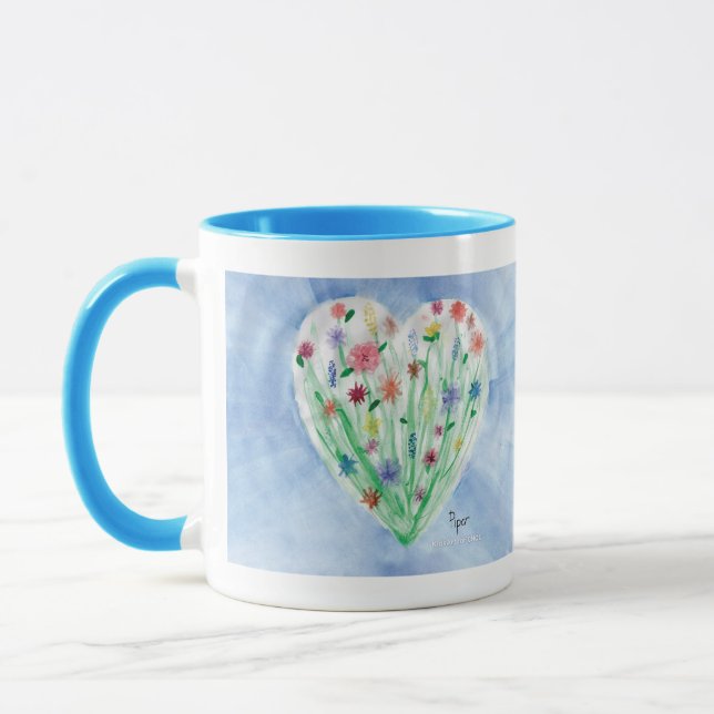 Taza Heart Garden - KidsArt para CHOC (Izquierda)