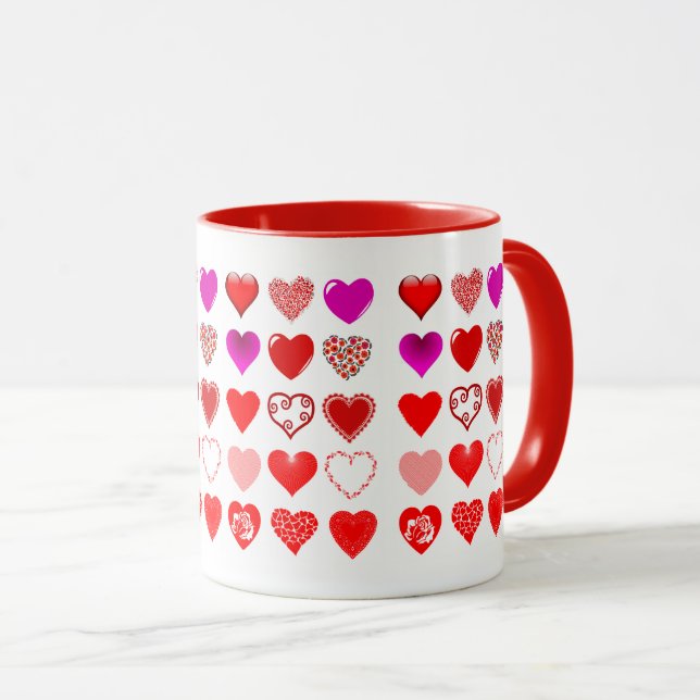 Taza Heart Love Valentine (Anverso derecho)