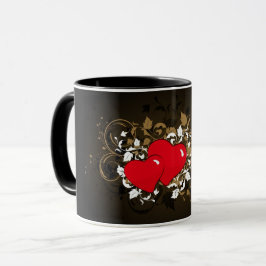 Taza heart_terns_colorful_bright