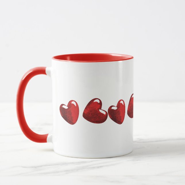 Taza Heart Valentines Mug (Izquierda)