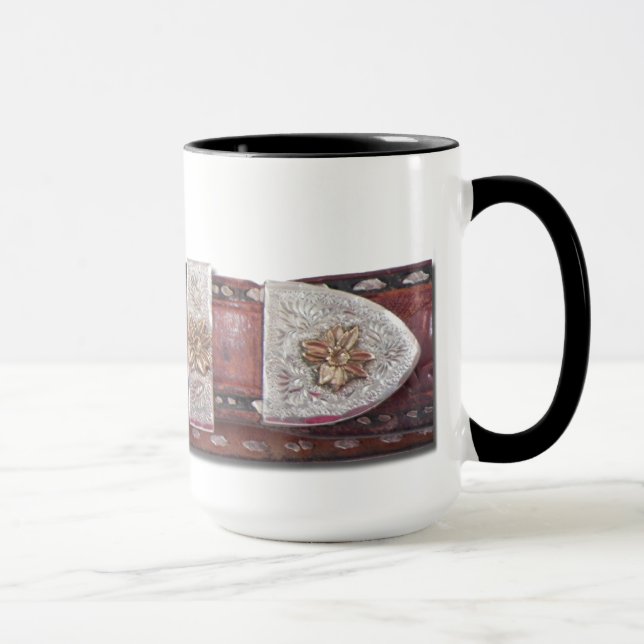 Taza Hebilla del Cinturón de Vaquero Occidental (Derecha)