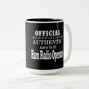 Taza hecha auténtica oficial del operador de