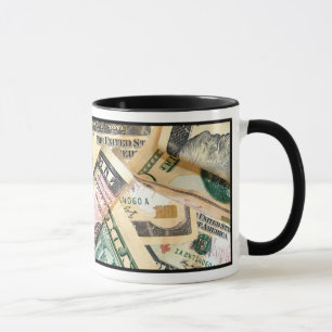 Taza ¡HECHO DE DINERO! (Dólar) Mug
