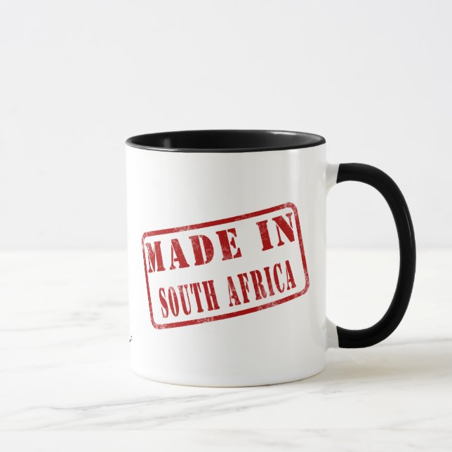 Taza Hecho en Suráfrica (Derecha)
