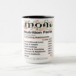 Taza Hechos de nutrición de MOM