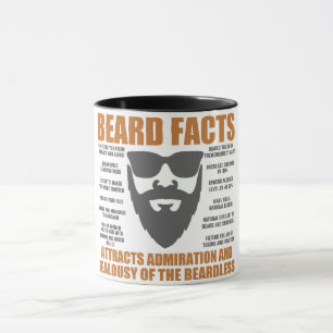Taza Hechos divertidos de barba