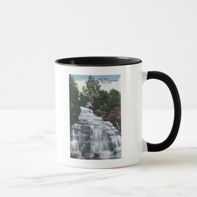 Taza Hector Falls cerca de Seneca Lake View (Derecha)