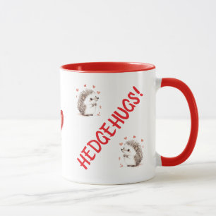 Taza Hedgehog, Hedgehugs, Regalo Para BFF, Amigo, Amant