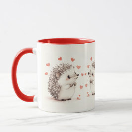 Taza ¡Hedgehugs! Gracioso y lindo erizo