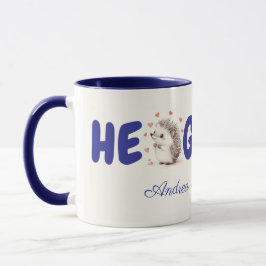 Taza ¡Hedgehugs! Personalizado Hedgehog Café Mug, Tea M