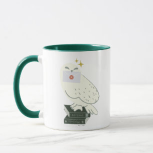Taza Hedwig con carta Dibujo caprichoso
