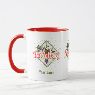 Taza Heidelberg am Neckar Alemania Retro Vintage