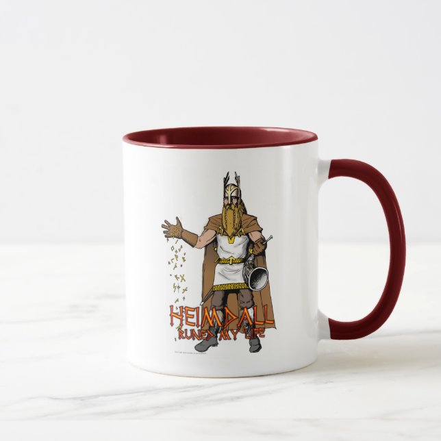 Taza "Heimdall Runed nuestras vidas " (Derecha)