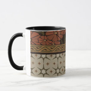 Taza Heirloom Textiles con patrones decorativos