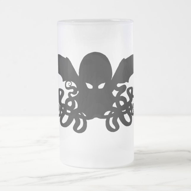 taza helada 16oz de Cthulhu - un dios helado de la (Centro)