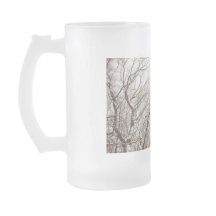 Taza helada árbol de la nieve