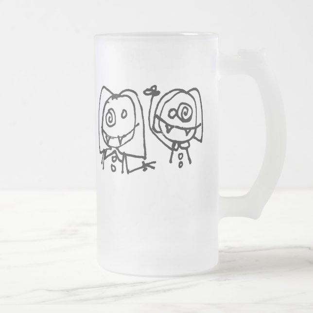 Taza helada cabezas de Twitarded apenas (alta) (Derecha)