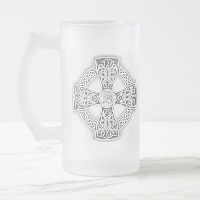 Taza helada de la cruz céltica (Izquierda)