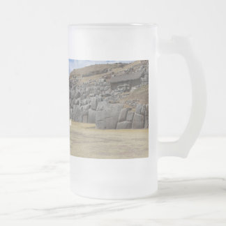 Taza helada del vidrio esmerilado de 473 ml