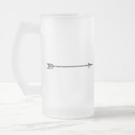Taza helada flecha de plata