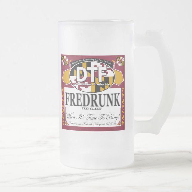 Taza helada Fredrunk de DTF (Derecha)