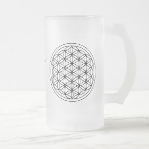 Taza helada geometría sagrada