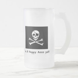 Taza helada personalizado de la hora feliz del