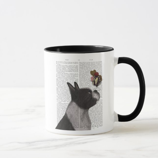 Taza Helado de Boston Terrier (Derecha)