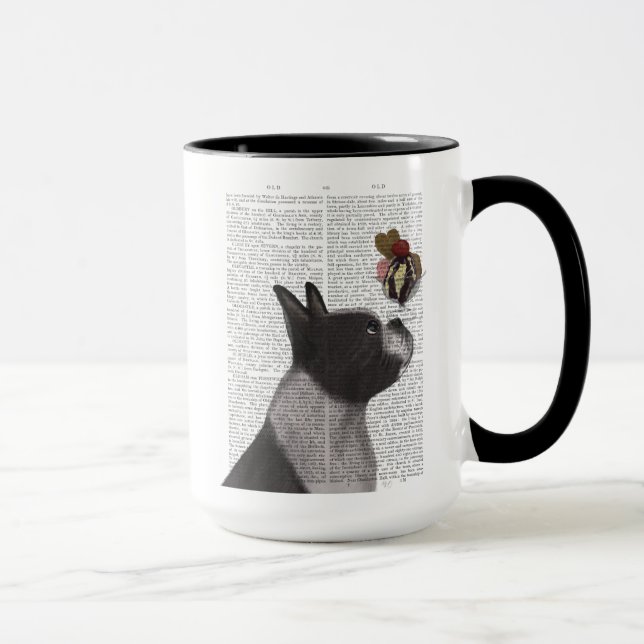 Taza Helado de Boston Terrier (Derecha)