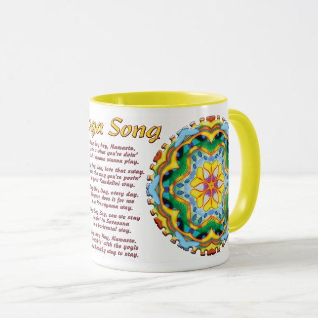 Taza Helios Yoga Song Mug (Anverso derecho)