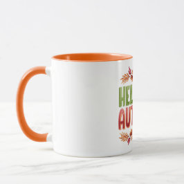 Taza Hello Autumn Two-Tone Mug | Cozy Fall Gift