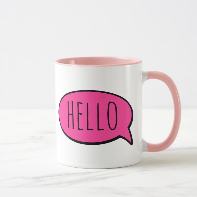 Taza Hello Mug  (Derecha)