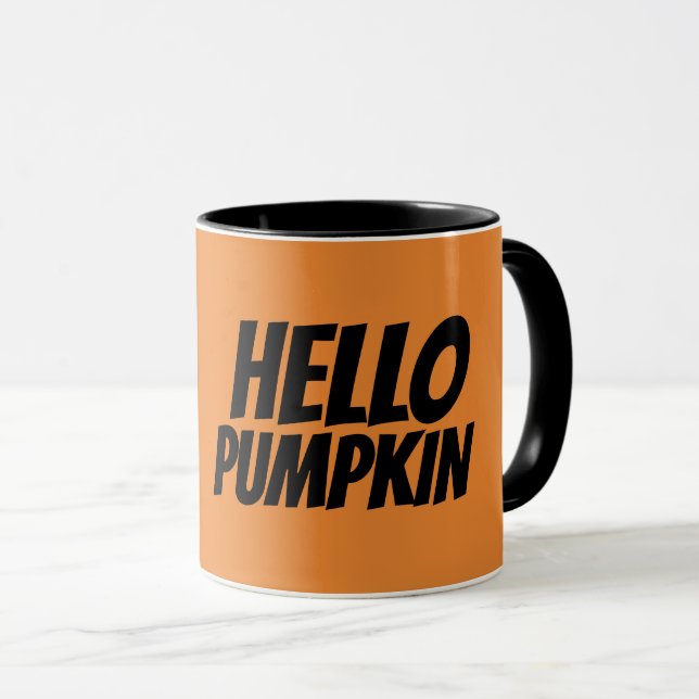Taza HELLO PUMPKIN Coffee Mugs (Anverso derecho)