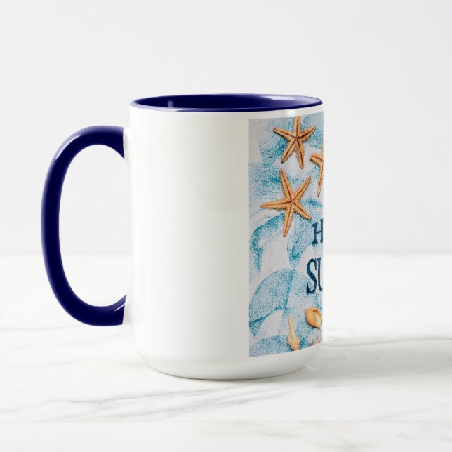 Taza Hello Summer Custom Photo Mug (Izquierda)