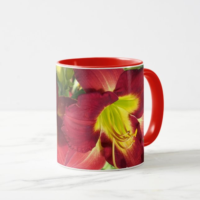 Taza Hemerocallis (Anverso derecho)
