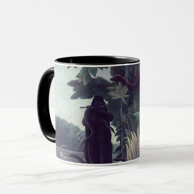 Taza Henri Rousseau - El encantador de serpientes (Anverso izquierdo)