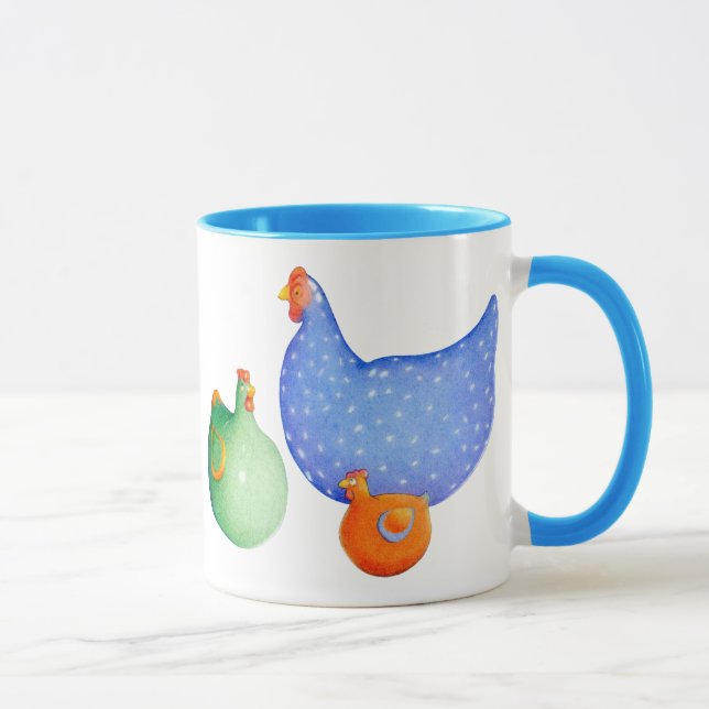 Taza Hens Mug francés (Derecha)