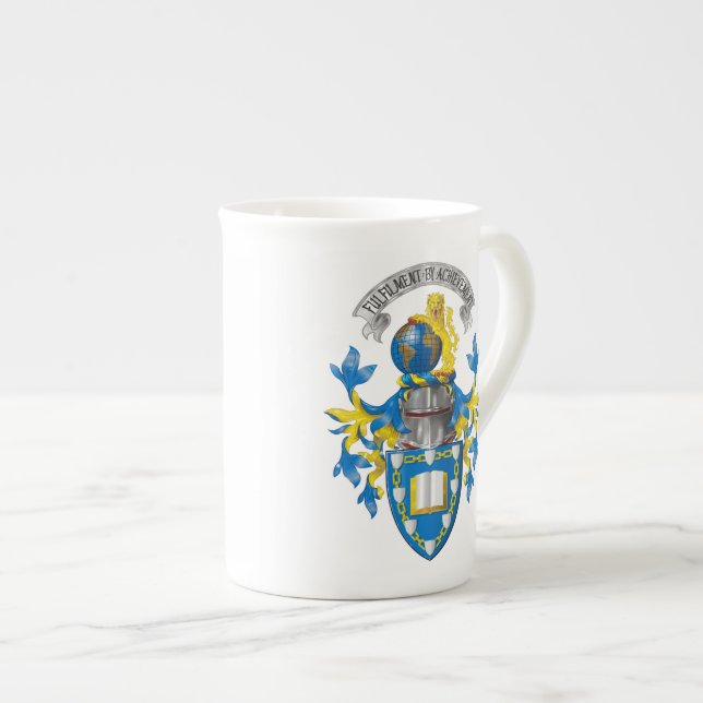 Taza heráldica de China del registro (Derecha)