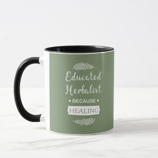 Taza Herbalista educado (Izquierda)
