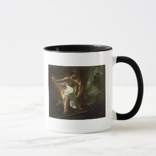 Taza Hércules que rasga el traje ardiente, c.1634